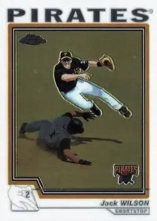 2004 Topps Chrome #204 - Jack Wilson - Pittsburgh Pirates