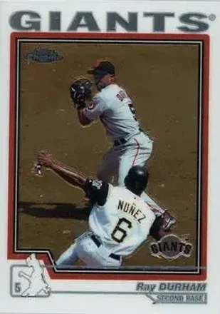 2004 Topps Chrome #205 - Ray Durham - San Francisco Giants
