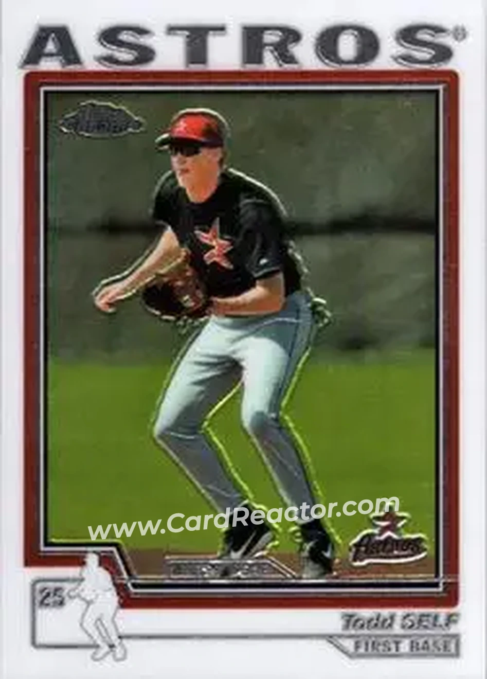 2004 Topps Chrome #212 - Todd Self - Houston Astros - Front