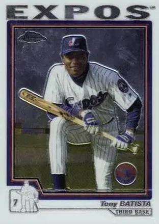 2004 Topps Chrome #264 - Tony Batista - Montreal Expos