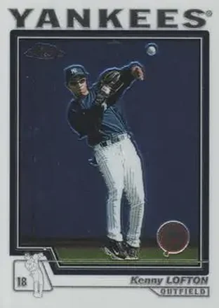 2004 Topps Chrome #266 - Kenny Lofton - New York Yankees