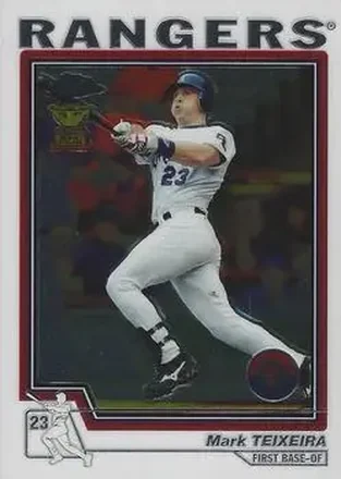 2004 Topps Chrome #281 - Mark Teixeira - Texas Rangers