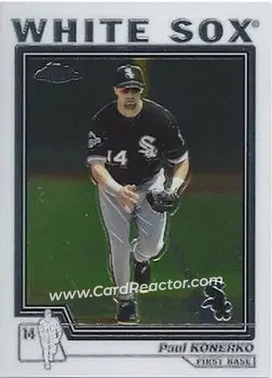 2004 Topps Chrome #290 - Paul Konerko - Chicago White Sox - Front