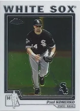 2004 Topps Chrome #290 - Paul Konerko - Chicago White Sox