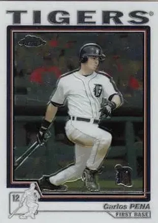 2004 Topps Chrome #294 - Carlos Peña - Detroit Tigers