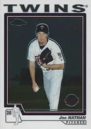 2004 Topps Chrome #306 - Joe Nathan - Minnesota Twins