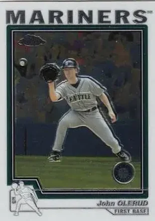 2004 Topps Chrome #324 - John Olerud - Seattle Mariners