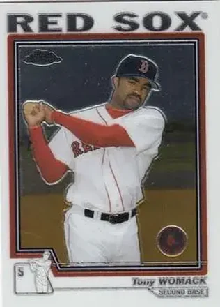2004 Topps Chrome #333 - Tony Womack - Boston Red Sox