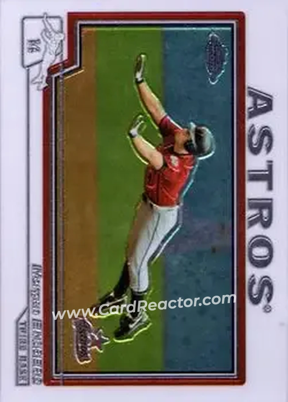 2004 Topps Chrome #335 - Morgan Ensberg - Houston Astros - Front
