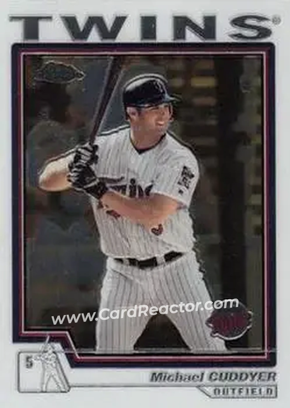 2004 Topps Chrome #337 - Michael Cuddyer - Minnesota Twins - Front