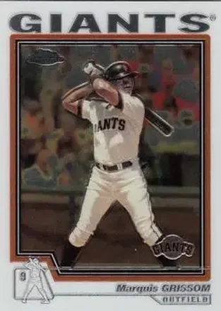 2004 Topps Chrome #340 - Marquis Grissom - San Francisco Giants