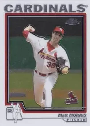 2004 Topps Chrome #341 - Matt Morris - St. Louis Cardinals