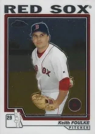2004 Topps Chrome #360 - Keith Foulke - Boston Red Sox