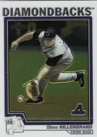 2004 Topps Chrome #364 - Shea Hillenbrand - Arizona Diamondbacks