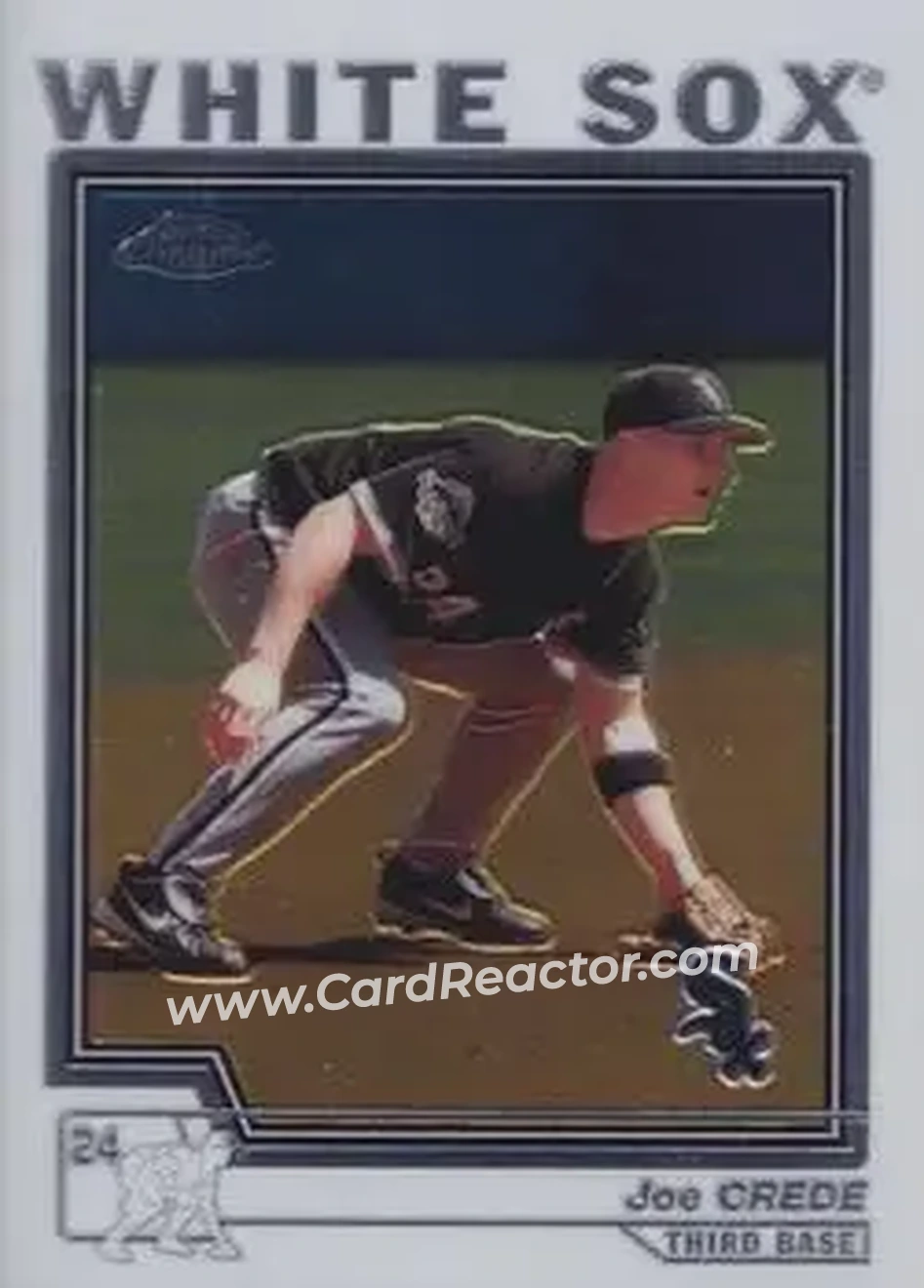 2004 Topps Chrome #369 - Joe Crede - Chicago White Sox - Front