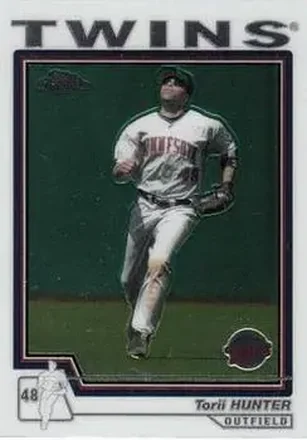2004 Topps Chrome #372 - Torii Hunter - Minnesota Twins