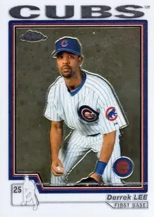 2004 Topps Chrome #373 - Derrek Lee - Chicago Cubs