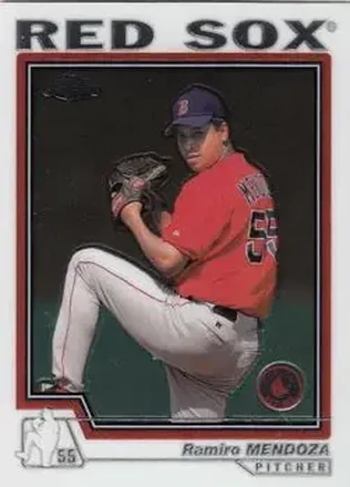 2004 Topps Chrome #106 - Ramiro Mendoza - Boston Red Sox