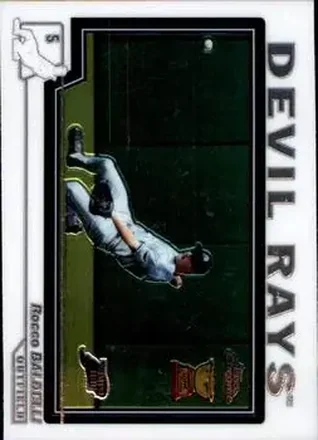 2004 Topps Chrome #107 - Rocco Baldelli - Tampa Bay Devil Rays