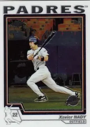 2004 Topps Chrome #154 - Xavier Nady - San Diego Padres
