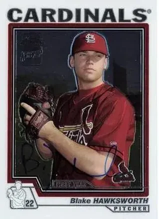 2004 Topps Chrome #222 Blake Hawksworth