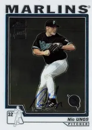 2004 Topps Chrome #231 Nic Ungs