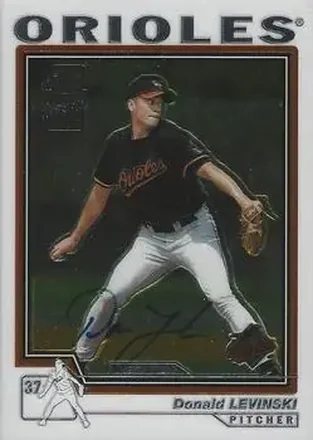2004 Topps Chrome #233 - Donald Levinski - Baltimore Orioles