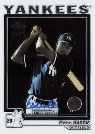 2004 Topps Chrome #237 - Estee Harris - New York Yankees