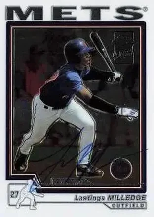 2004 Topps Chrome #244 - Lastings Milledge - New York Mets