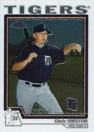 2004 Topps Chrome #253 - Chris Shelton - Detroit Tigers