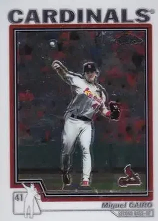 2004 Topps Chrome #157 - Miguel Cairo - St. Louis Cardinals