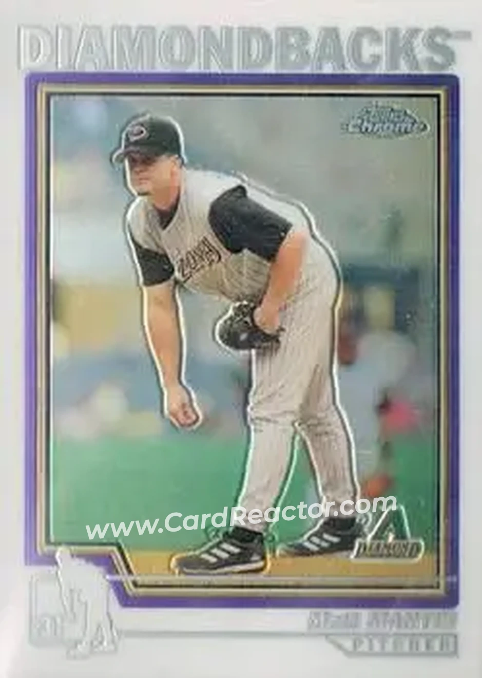 2004 Topps Chrome #162 - Matt Mantei - Arizona Diamondbacks - Front