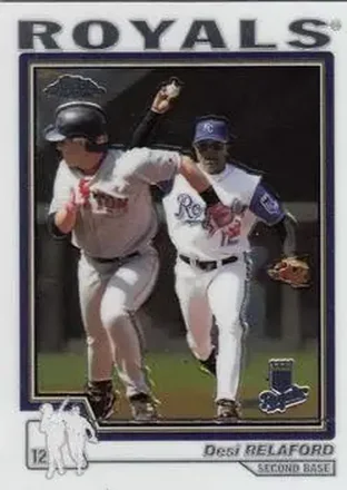 2004 Topps Chrome #174 - Desi Relaford - Kansas City Royals
