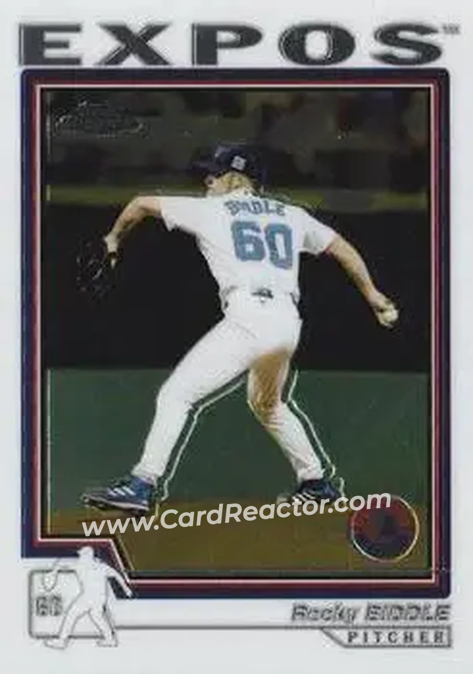 2004 Topps Chrome #178 - Rocky Biddle - Montreal Expos - Front