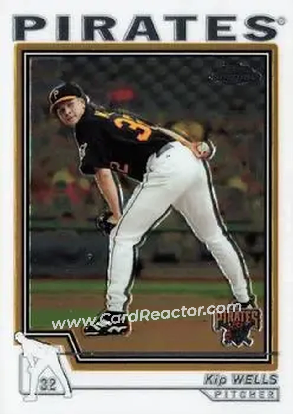 2004 Topps Chrome #183 - Kip Wells - Pittsburgh Pirates - Front