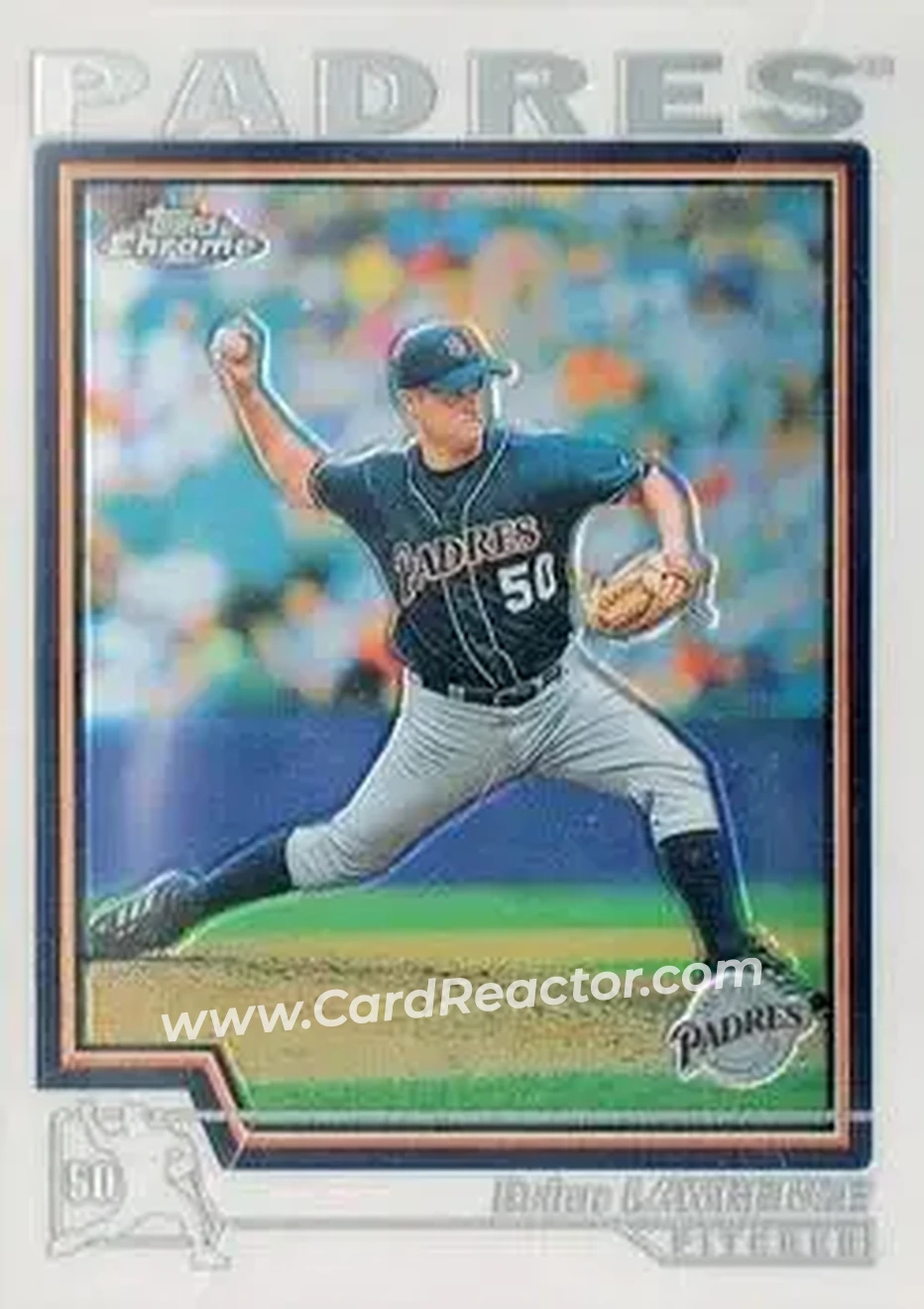2004 Topps Chrome #184 - Brian Lawrence - San Diego Padres - Front