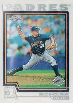 2004 Topps Chrome #184 - Brian Lawrence - San Diego Padres