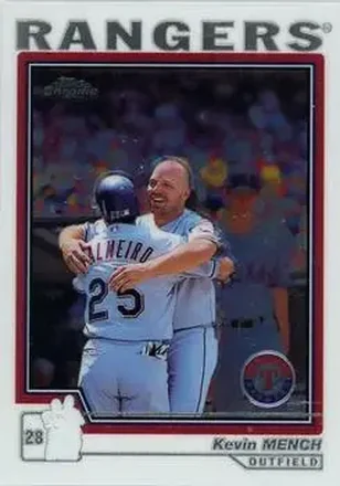 2004 Topps Chrome #188 - Kevin Mench - Texas Rangers
