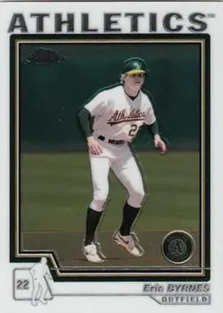 2004 Topps Chrome #192 - Eric Byrnes - Oakland Athletics
