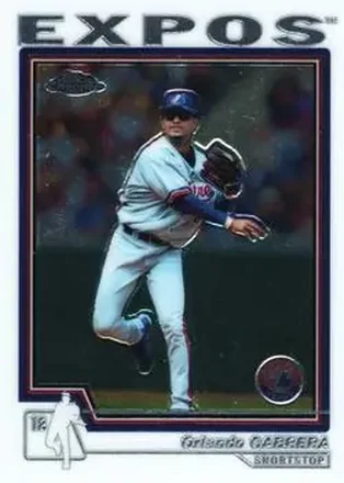2004 Topps Chrome #208 - Orlando Cabrera - Montreal Expos