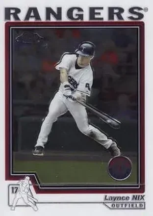 2004 Topps Chrome #258 - Laynce Nix - Texas Rangers