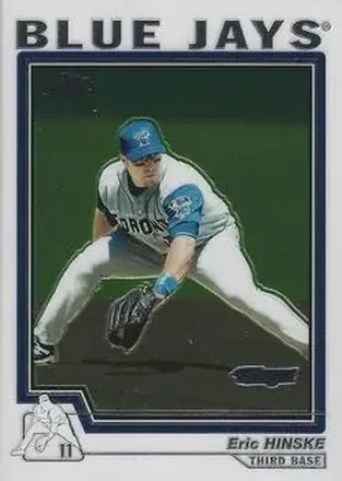 2004 Topps Chrome #259 - Eric Hinske - Toronto Blue Jays