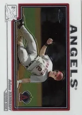 2004 Topps Chrome #263 - Adam Kennedy - Anaheim Angels