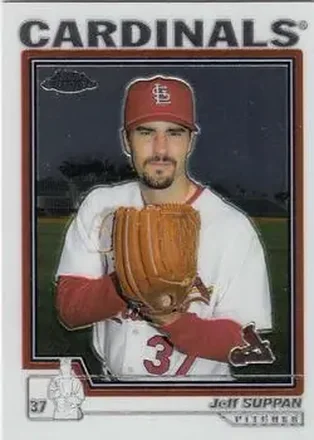 2004 Topps Chrome #265 - Jeff Suppan - St. Louis Cardinals