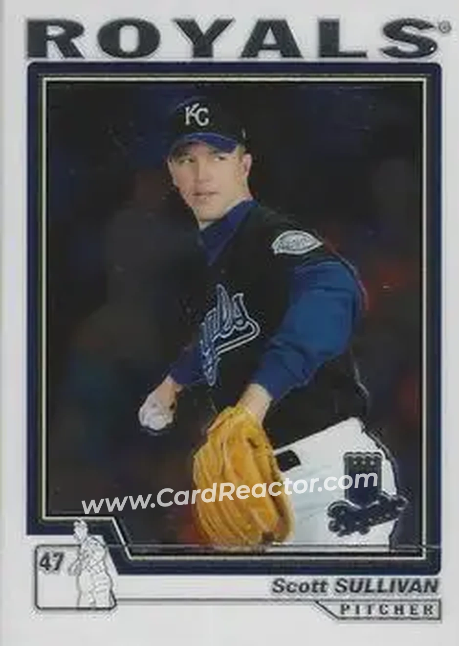 2004 Topps Chrome #267 - Scott Sullivan - Kansas City Royals - Front