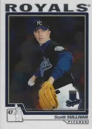 2004 Topps Chrome #267 - Scott Sullivan - Kansas City Royals