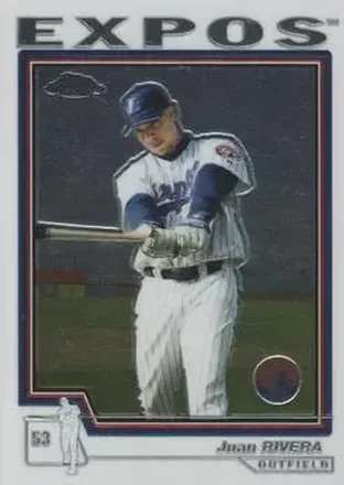 2004 Topps Chrome #269 - Juan Rivera - Montreal Expos