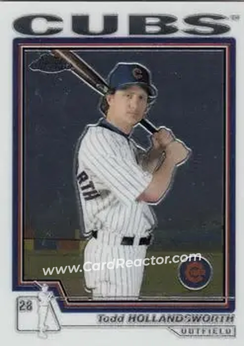 2004 Topps Chrome #271 - Todd Hollandsworth - Chicago Cubs - Front