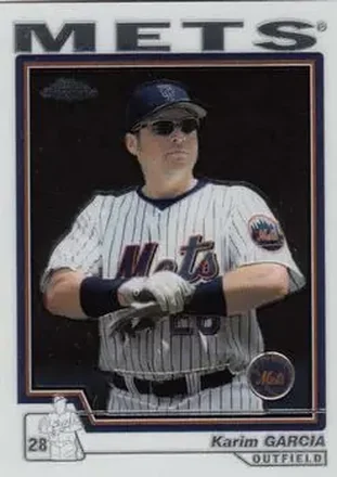 2004 Topps Chrome #274 - Karim Garcia - New York Mets