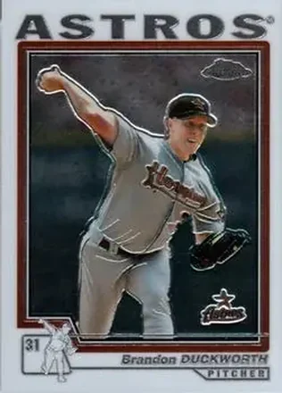 2004 Topps Chrome #276 - Brandon Duckworth - Houston Astros